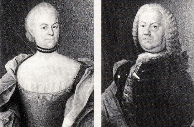 Vogt Gottlieb Friedrich Heß und seine Frau Justina Dorothea